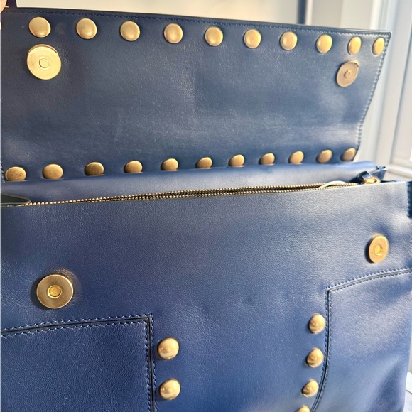 Tory Burch Block T-Stud Satchel - Picture 9 of 10